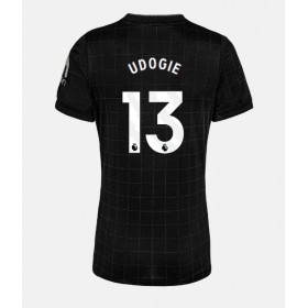 Dámské fotbalový oblečení Tottenham Hotspur Destiny Udogie #13 Venkovní košile 2025-26 Krátkým Rukávem